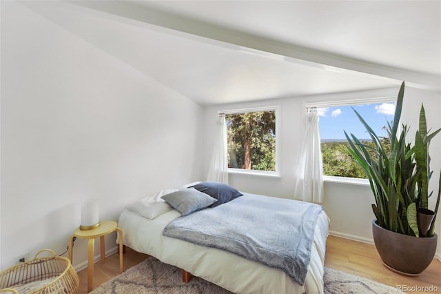 426 Corona Ave, Palmer Lake, CO 80133 - bedroom featuring wood finished floors and baseboards