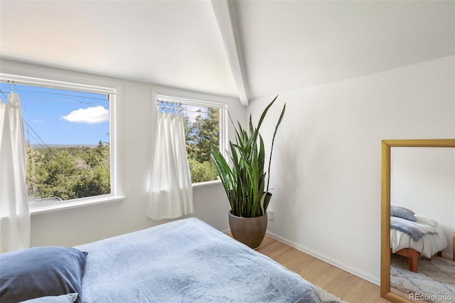 426 Corona Ave, Palmer Lake, CO 80133 - bedroom featuring light wood-type flooring and baseboards