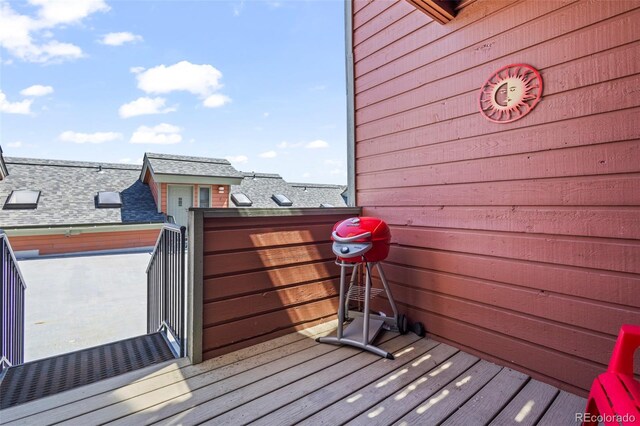 view of deck