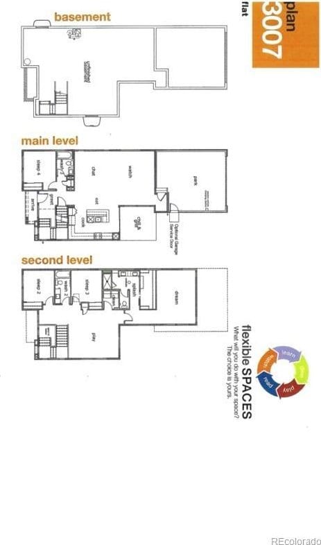 9781 Dunning Cir, Highlands Ranch, CO 80129 - view of home floor plan