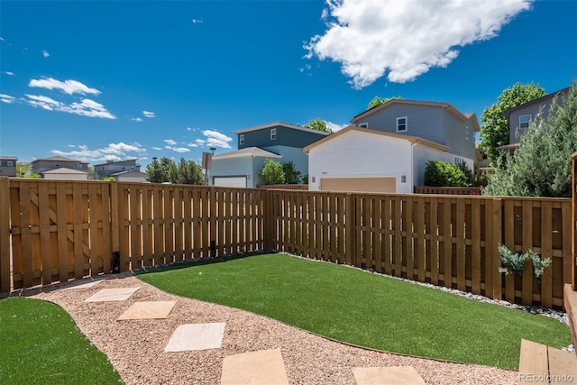 9781 Dunning Cir, Highlands Ranch, CO 80129 - fenced backyard featuring a residential view