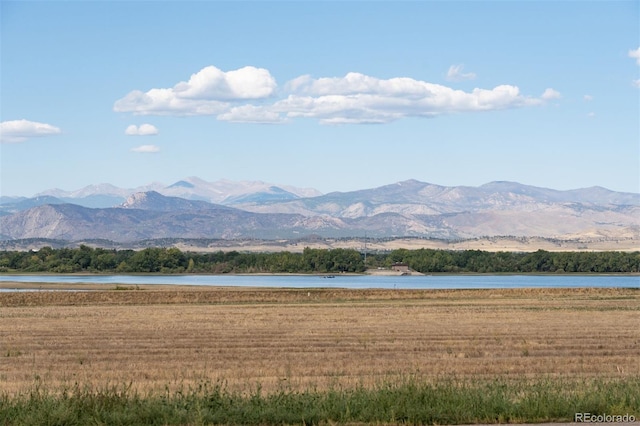 4142 Saltbrush Ct, Loveland, CO 80538 - view of mountain background featuring a nearby body of water