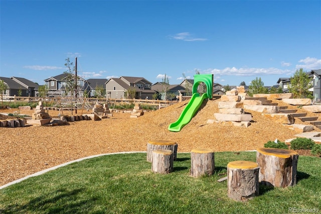4142 Saltbrush Ct, Loveland, CO 80538 - communal playground featuring a residential view