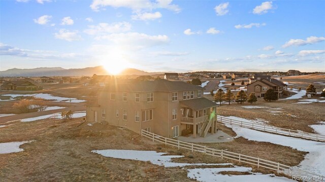 exterior space featuring a residential view