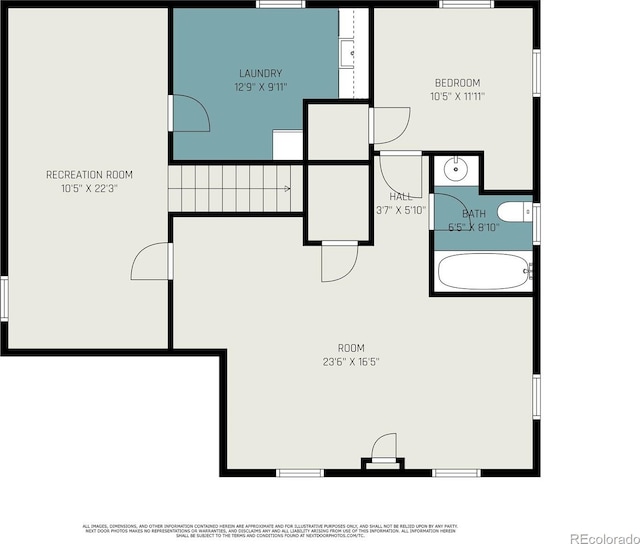 400 W Midway Blvd, Broomfield, CO 80020 - view of room layout