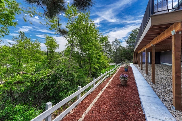 581 Stonemont Dr, Castle Pines, CO 80108 - view of yard with view of scattered trees