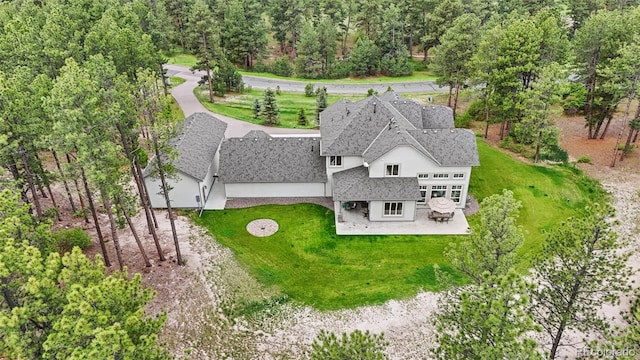 10525 Wild Fox Pl, Franktown, CO 80116 - view from above of property