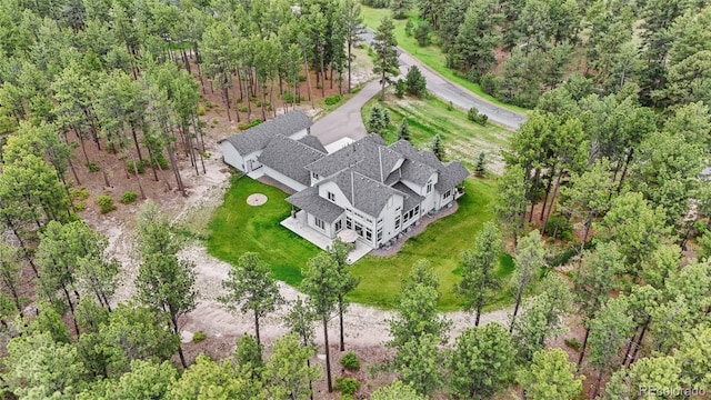 10525 Wild Fox Pl, Franktown, CO 80116 - aerial view of property and surrounding area