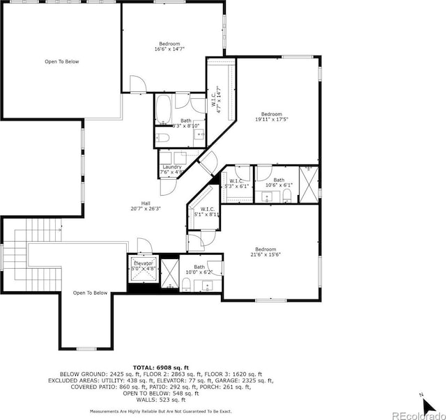 10525 Wild Fox Pl, Franktown, CO 80116 - view of property floor plan