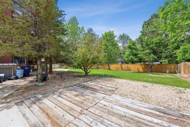 4855 S Joplin St, Aurora, CO 80015 - view of wooden terrace