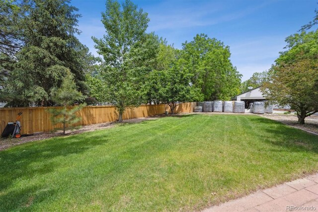 4855 S Joplin St, Aurora, CO 80015 - view of yard