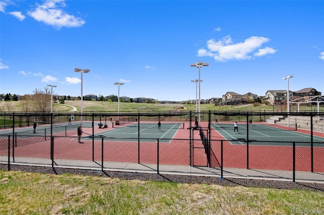4535 Hunterwood Dr, Highlands Ranch, CO 80130 - view of tennis court
