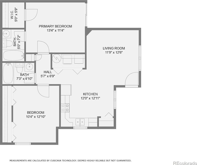 1648 S Cole St Unit A2, Lakewood, CO 80228 - property floor plan