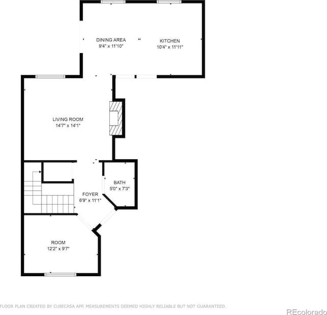 1160 S Fultondale Ct, Aurora, CO 80018 - home floor plan