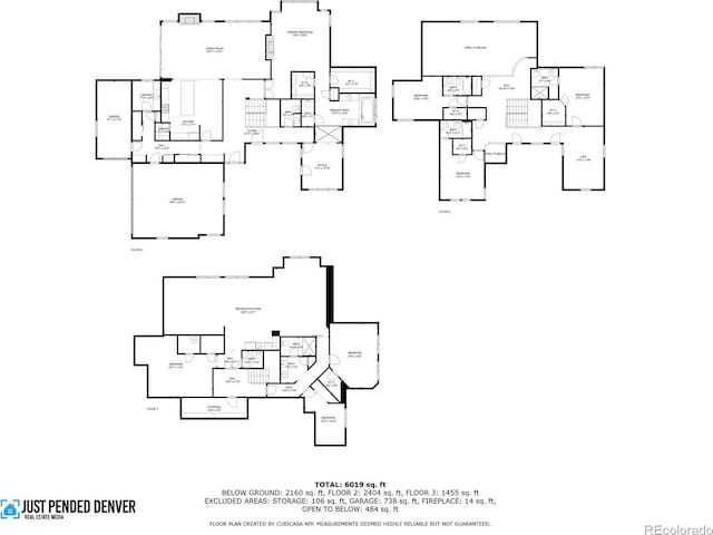 6995 S Ensenada St, Aurora, CO 80016 - floor plan / room layout