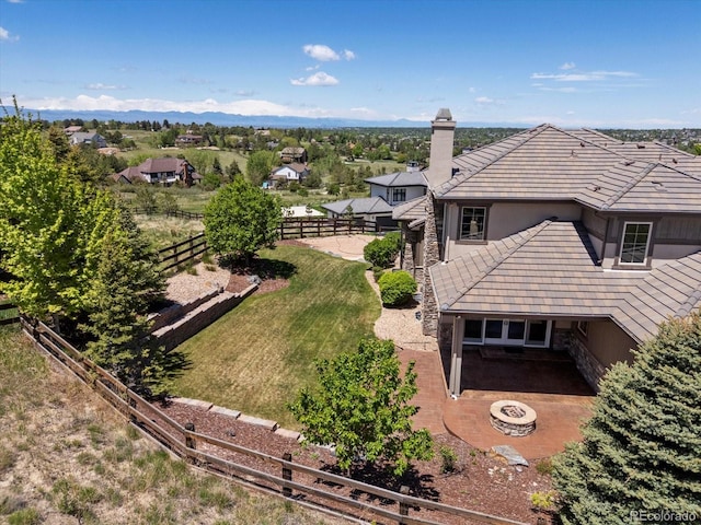 6995 S Ensenada St, Aurora, CO 80016 - aerial view of property and surrounding area
