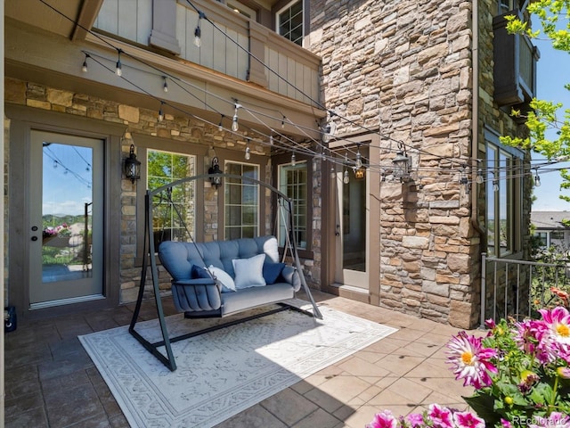 6995 S Ensenada St, Aurora, CO 80016 - view of patio featuring an outdoor living space
