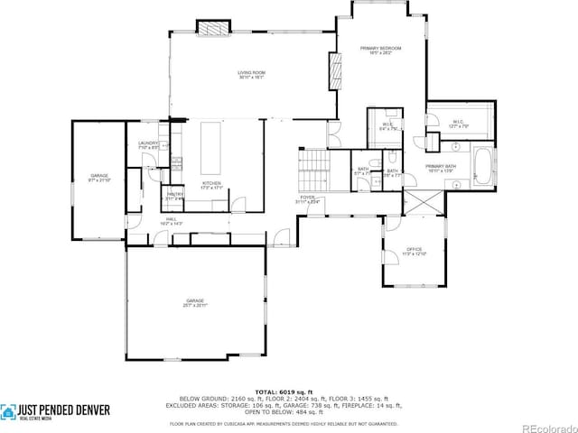 6995 S Ensenada St, Aurora, CO 80016 - home floor plan
