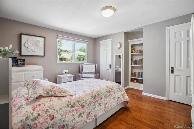 2311 W 46th Ave, Denver, CO 80211 - bedroom featuring wood finished floors and baseboards
