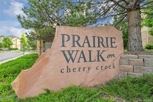 17442 Nature Walk Trl Unit 105, Parker, CO 80134 - view of community sign