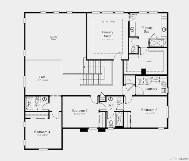 9322 Quaker St, Arvada, CO 80007 - plan