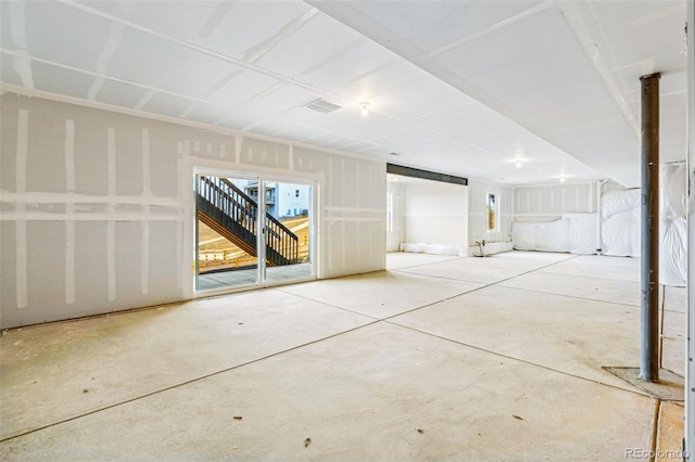 9322 Quaker St, Arvada, CO 80007 - below grade area featuring visible vents