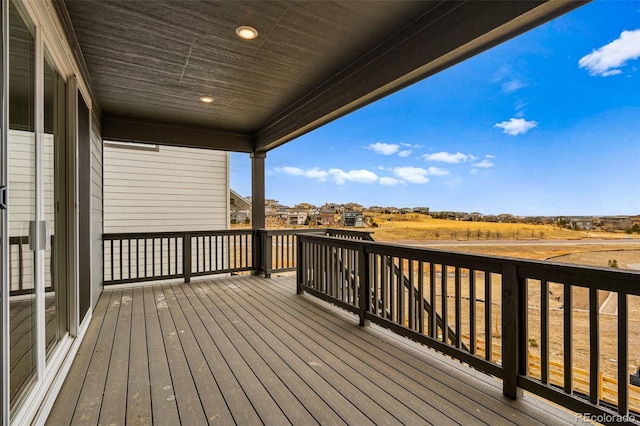 9322 Quaker St, Arvada, CO 80007 - view of wooden deck