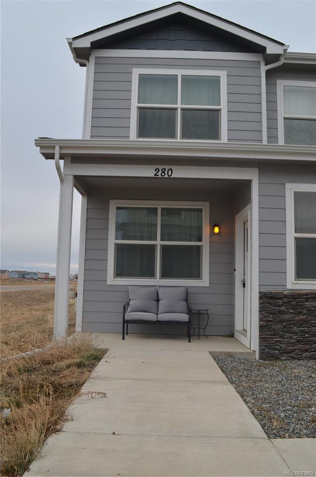 view of property entrance