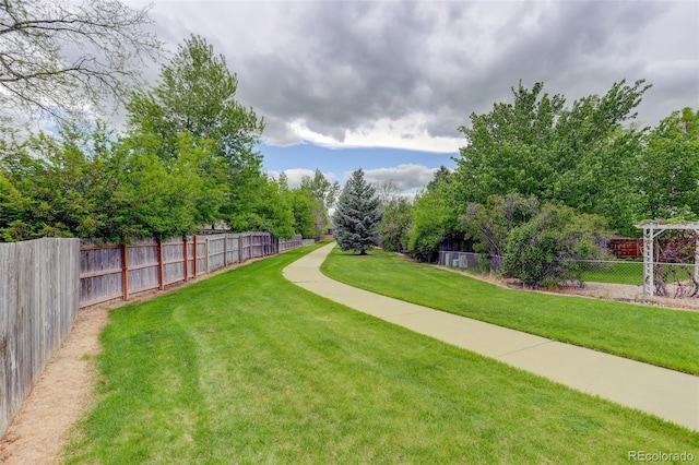 7552 Garland St, Arvada, CO 80005 - view of yard
