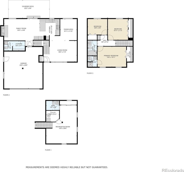 7552 Garland St, Arvada, CO 80005 - property floor plan