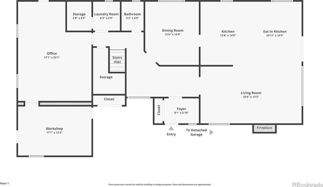 28730 Mountain View Rd, Conifer, CO 80433 - floor plan / room layout