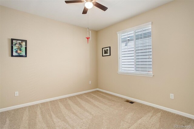 12513 Grape St, Thornton, CO 80241 - carpeted empty room featuring ceiling fan and baseboards