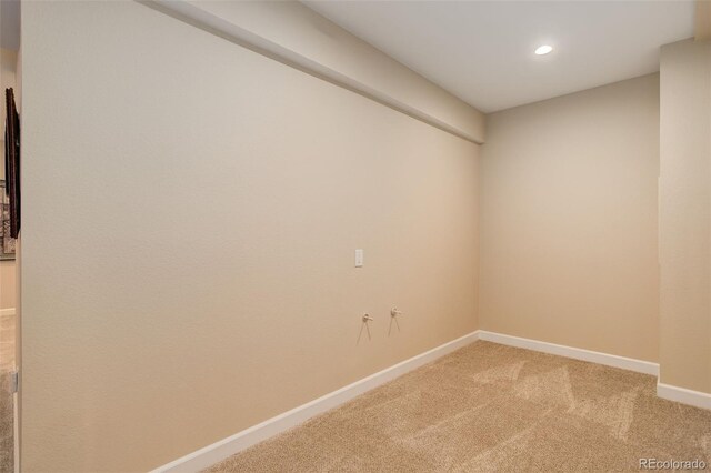 12513 Grape St, Thornton, CO 80241 - empty room featuring light carpet and recessed lighting