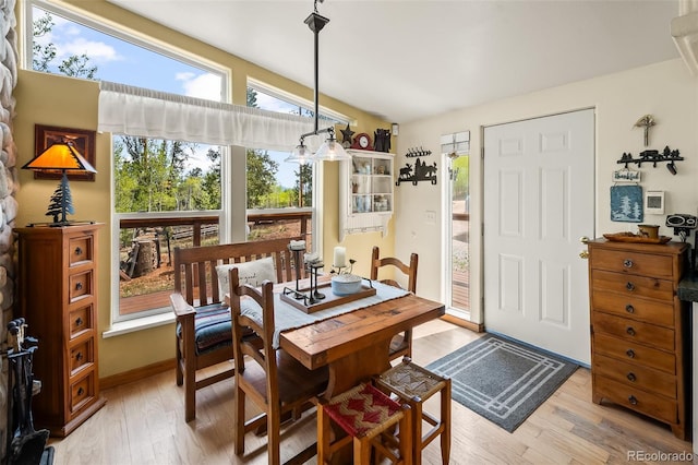 7260 Remington Rd, Como, CO 80432 - dining room with light wood-style floors