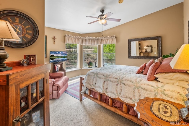 7260 Remington Rd, Como, CO 80432 - bedroom with carpet floors and a ceiling fan
