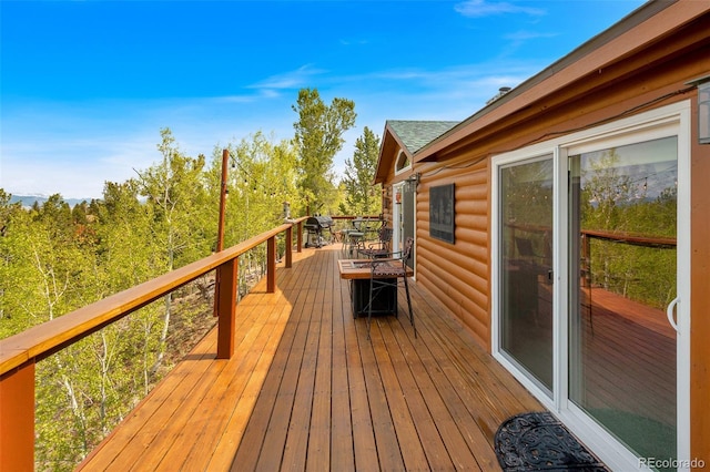7260 Remington Rd, Como, CO 80432 - view of deck