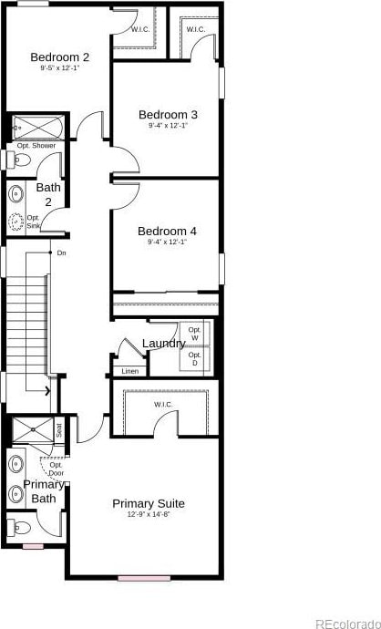 6581 E 148th Dr, Thornton, CO 80602 - view of floor plan / room layout