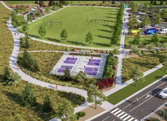 6581 E 148th Dr, Thornton, CO 80602 - bird's eye view of a park
