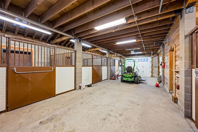 view of stable