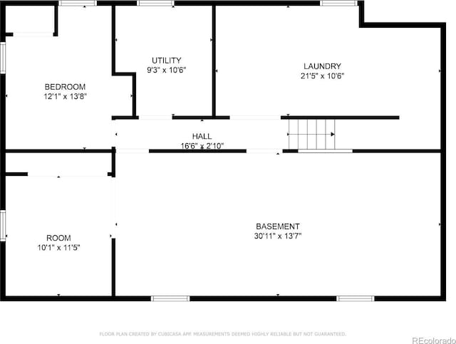 2698 S Niagara St, Denver, CO 80224 - view of room layout