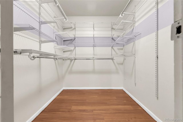 14214 E 1st Dr Unit B08, Aurora, CO 80011 - spacious closet featuring wood finished floors