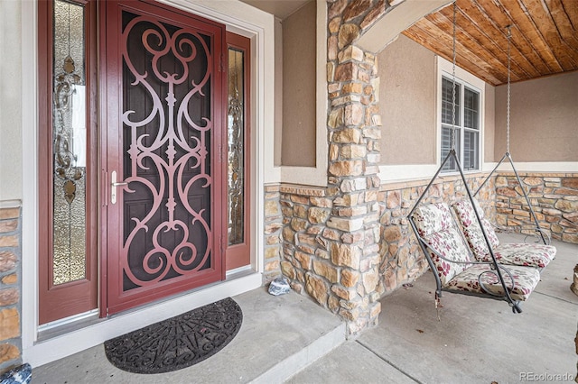 view of property entrance