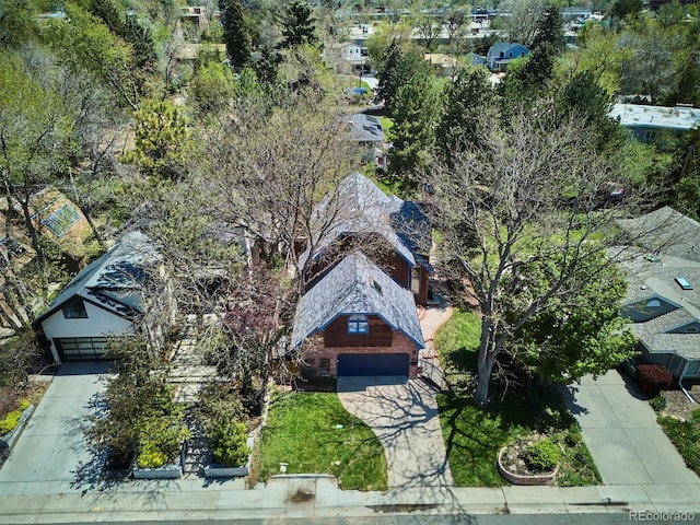 view of subject property