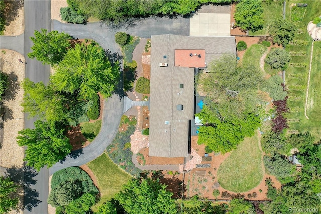 4701 Homestead St, Bow Mar, CO 80123 - aerial view of property and surrounding area with a pool