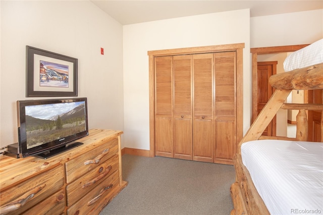 58 Hawk Cir Unit 2342, Dillon, CO 80435 - carpeted bedroom featuring a closet