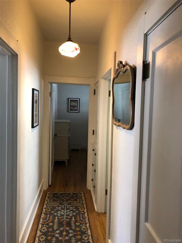 40 Bronk St, Monte Vista, CO 81144 - hallway with wood finished floors