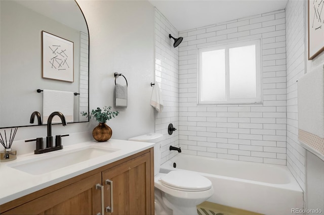 14544 March Dr, Denver, CO 80239 - bathroom with vanity and bathtub / shower combination