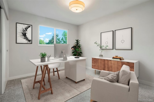 14544 March Dr, Denver, CO 80239 - office area with baseboards