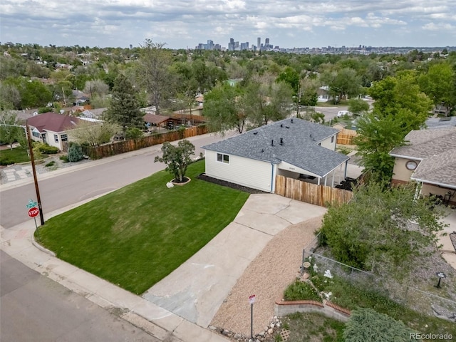 4640 W Ellsworth Ave, Denver, CO 80219 - bird's eye view of skyline