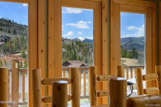 62 897, Grand Lake, CO 80447 - dining area view of a mountain backdrop